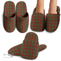 Scottish MacDonald of Kingsburgh Clan Tartan House Slippers