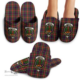 Scottish Christie Clan Family Crest Tartan House Slippers