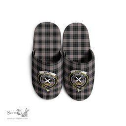 Scottish Moffat Modern Clan Family Crest Tartan House Slippers