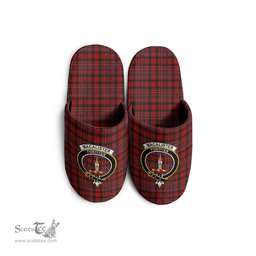 Scottish MacAlister Clan Family Crest Tartan House Slippers