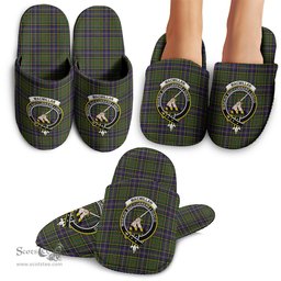 Scottish MacMillan Hunting Modern Clan Family Crest Tartan House Slippers