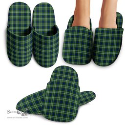 Scottish Spottiswood Clan Tartan House Slippers