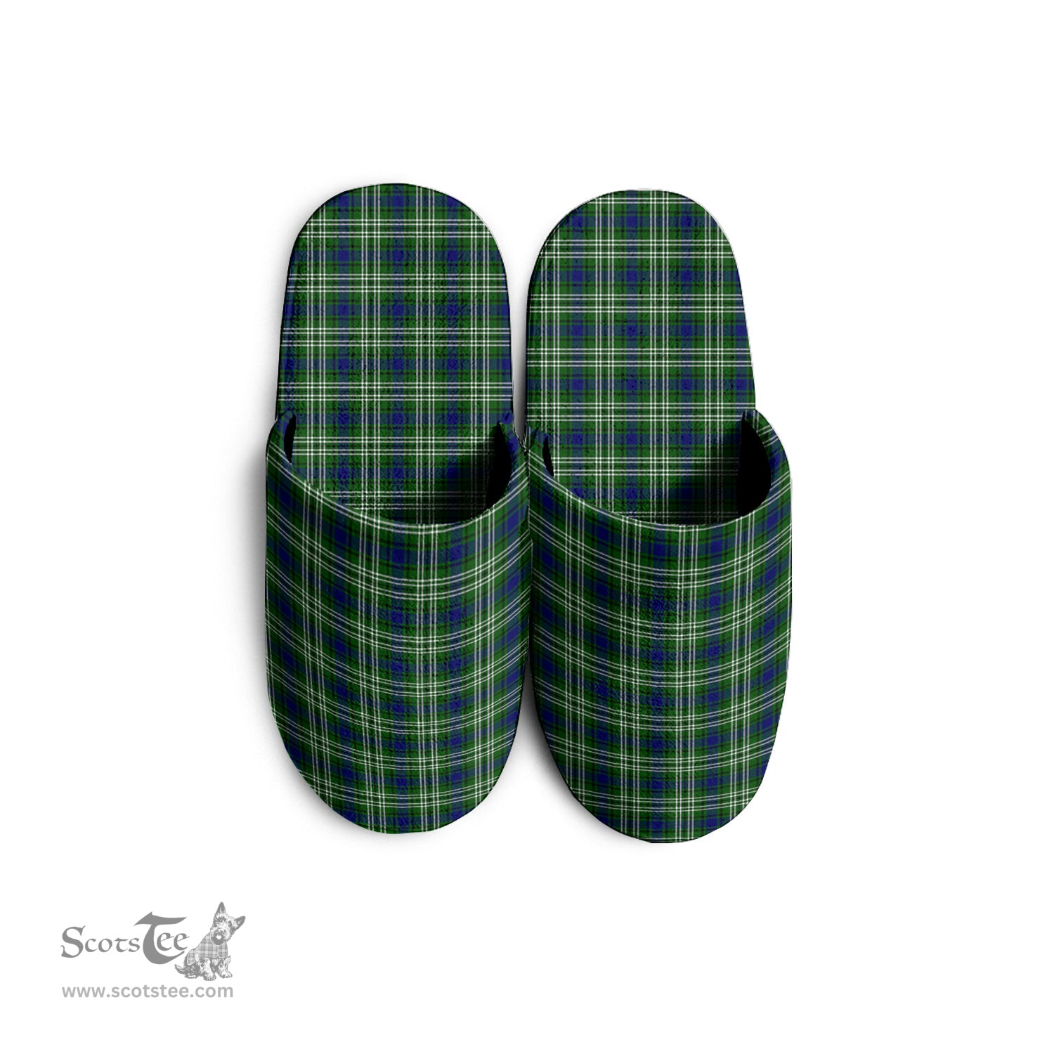 Scottish Spottiswood Clan Tartan House Slippers