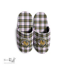 Scottish MacPherson Dress Modern Clan Family Crest Tartan House Slippers