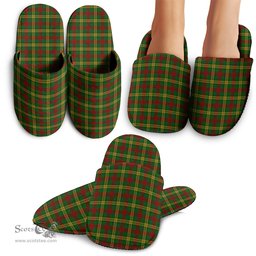 Scottish MacMillan Society of Glasgow Clan Tartan House Slippers