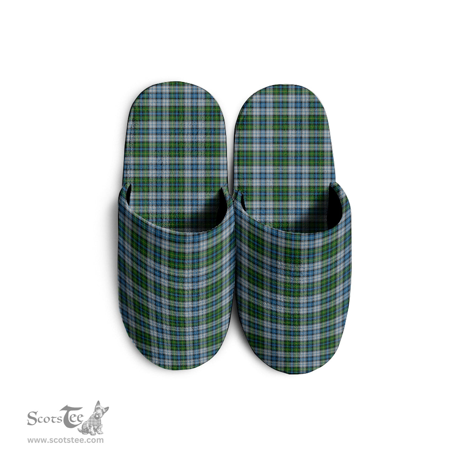 Scottish MacNeil Dress Clan Tartan House Slippers