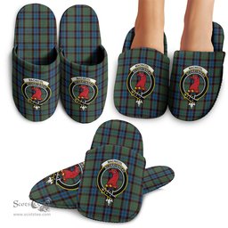 Scottish MacNicol Hunting Clan Family Crest Tartan House Slippers