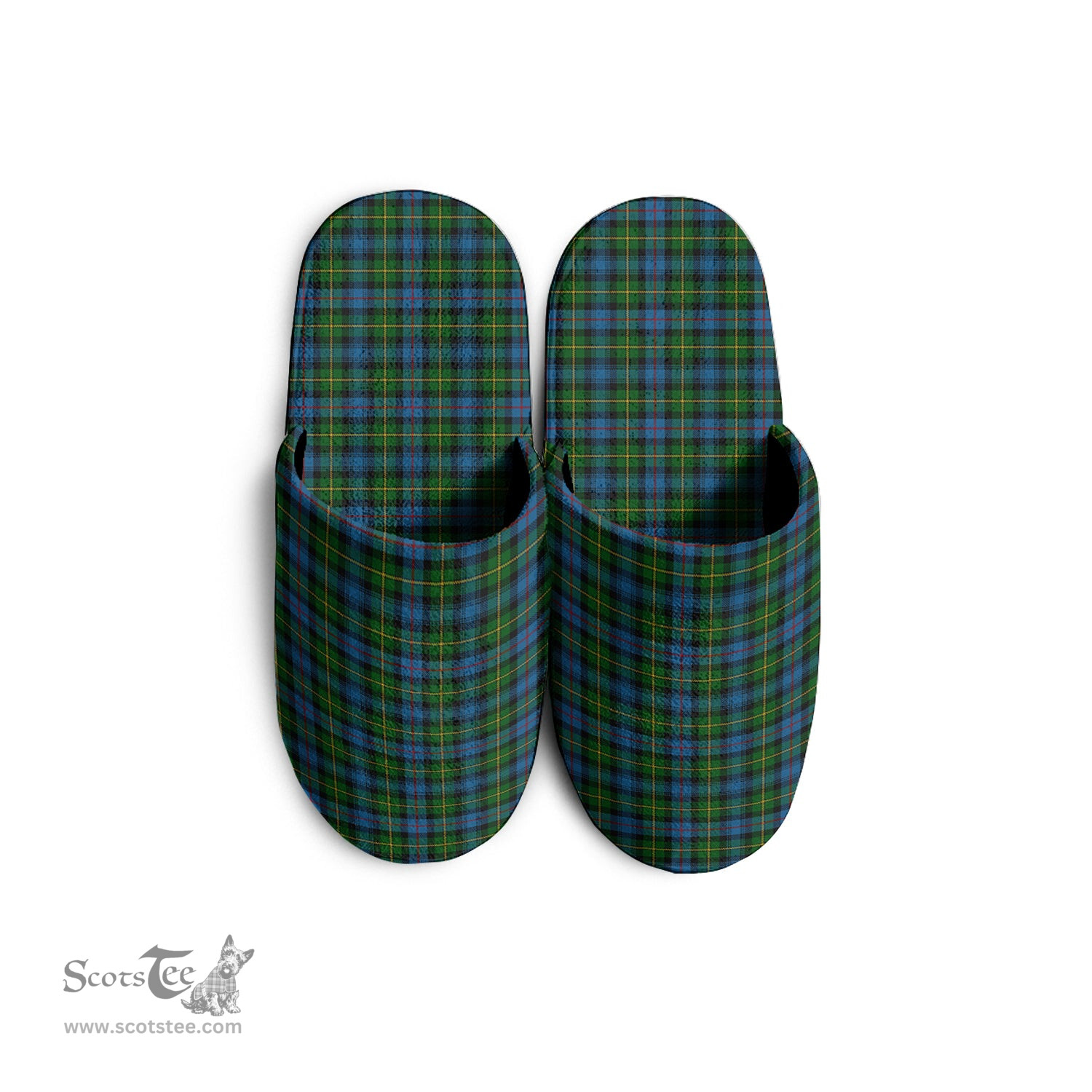 Scottish MacLeod of Skye Clan Tartan House Slippers