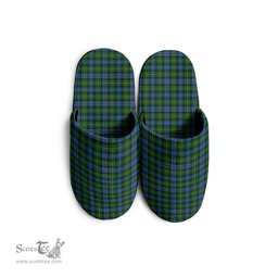 Scottish MacLeod of Skye Clan Tartan House Slippers