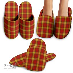 Scottish Maguire Modern Clan Tartan House Slippers