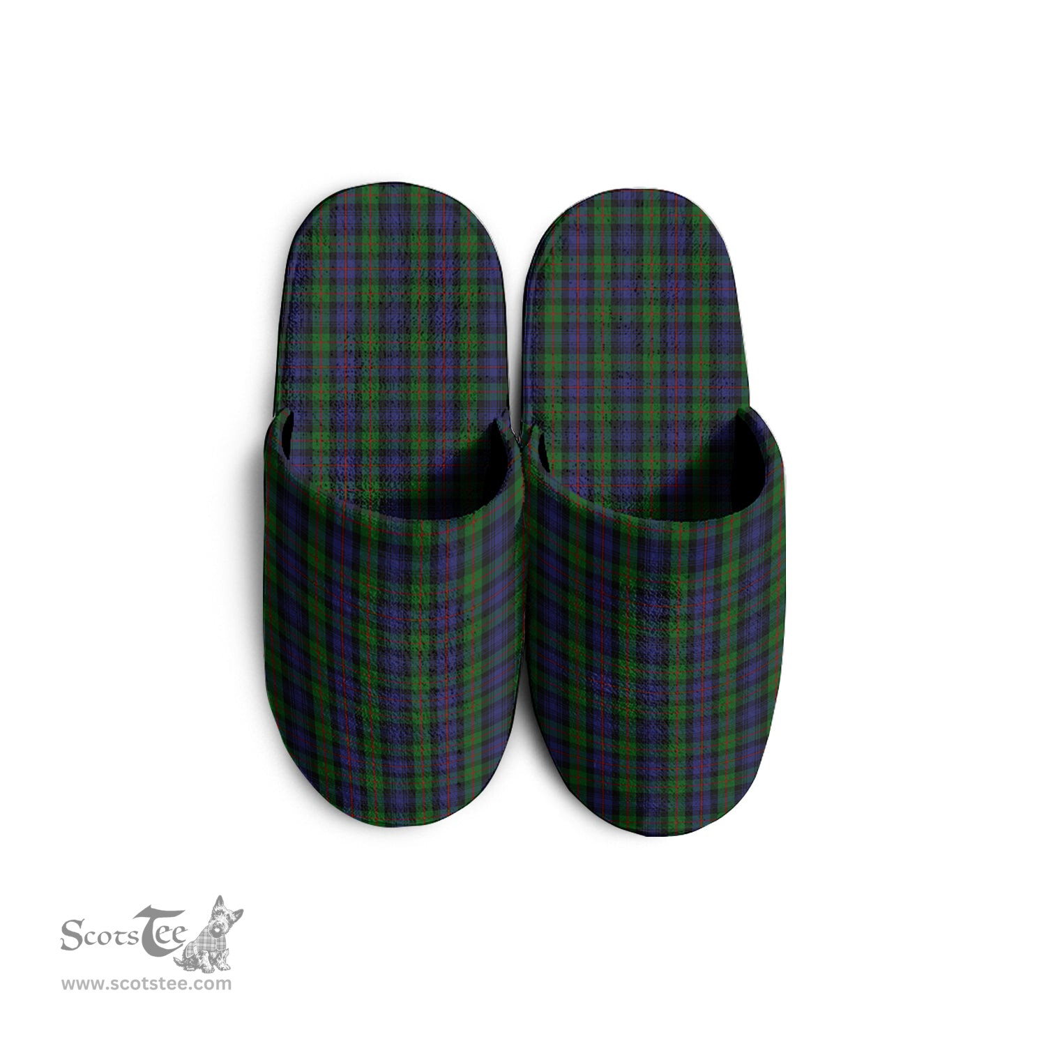 Scottish Murray of Atholl Clan Tartan House Slippers