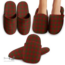 Scottish MacAlister of Glenbarr Clan Tartan House Slippers