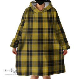 Scottish Barclay Dress Clan Tartan Snuggie Hoodie Plaid Wearable Blanket Hoodie