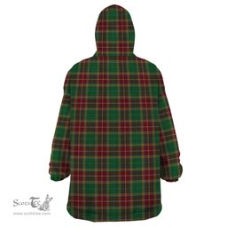 Scottish Baxter Clan Tartan Snuggie Hoodie Plaid Wearable Blanket Hoodie