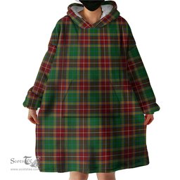 Scottish Baxter Clan Tartan Snuggie Hoodie Plaid Wearable Blanket Hoodie