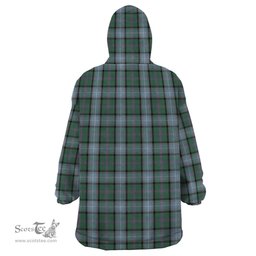 Scottish Alexander of Menstry Hunting Clan Tartan Snuggie Hoodie Plaid Wearable Blanket Hoodie