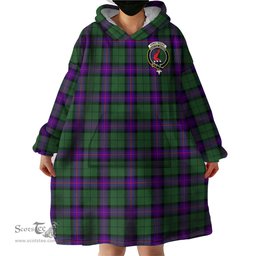 Scottish Armstrong Modern Clan Family Crest Tartan Snuggie Hoodie Plaid Wearable Blanket Hoodie