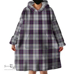 Scottish Alexander of Menstry Dress Clan Tartan Snuggie Hoodie Plaid Wearable Blanket Hoodie