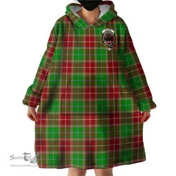 Scottish Baxter Modern Clan Family Crest Tartan Snuggie Hoodie Plaid Wearable Blanket Hoodie