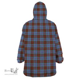 Scottish Anderson Modern Clan Family Crest Tartan Snuggie Hoodie Plaid Wearable Blanket Hoodie