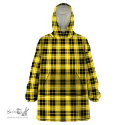 Scottish Barclay Dress Modern Clan Tartan Snuggie Hoodie Plaid Wearable Blanket Hoodie