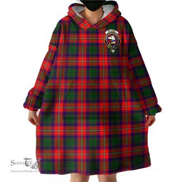 Scottish Belshes Clan Family Crest Tartan Snuggie Hoodie Plaid Wearable Blanket Hoodie