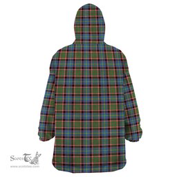 Scottish Aikenhead Clan Family Crest Tartan Snuggie Hoodie Plaid Wearable Blanket Hoodie