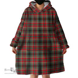 Scottish Anderson of Arbrake Clan Tartan Snuggie Hoodie Plaid Wearable Blanket Hoodie