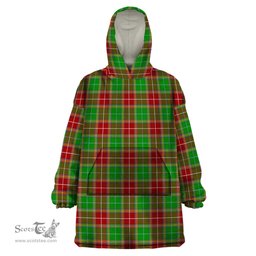 Scottish Baxter Modern Clan Tartan Snuggie Hoodie Plaid Wearable Blanket Hoodie