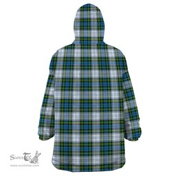Scottish Campbell Dress Clan Tartan Snuggie Hoodie Plaid Wearable Blanket Hoodie