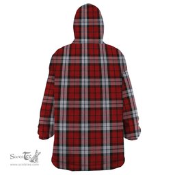 Scottish Brodie Dress Clan Family Crest Tartan Snuggie Hoodie Plaid Wearable Blanket Hoodie