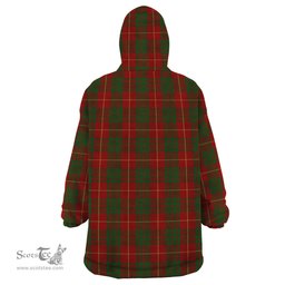 Scottish Cameron Clan Family Crest Tartan Snuggie Hoodie Plaid Wearable Blanket Hoodie