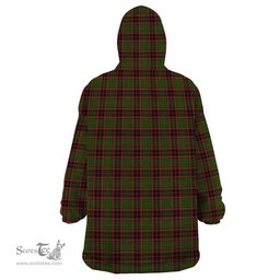 Scottish Buchan Modern Clan Tartan Snuggie Hoodie Plaid Wearable Blanket Hoodie