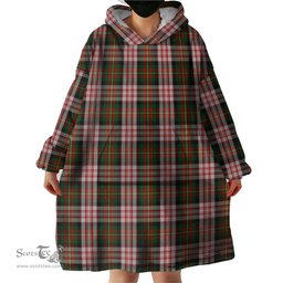 Scottish Carnegie Dress Clan Tartan Snuggie Hoodie Plaid Wearable Blanket Hoodie