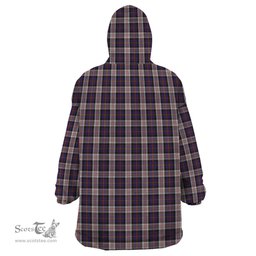 Scottish Cameron of Erracht Dress Clan Tartan Snuggie Hoodie Plaid Wearable Blanket Hoodie