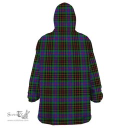 Scottish Brodie Hunting Modern Clan Tartan Snuggie Hoodie Plaid Wearable Blanket Hoodie