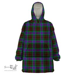 Scottish Brodie Hunting Modern Clan Tartan Snuggie Hoodie Plaid Wearable Blanket Hoodie