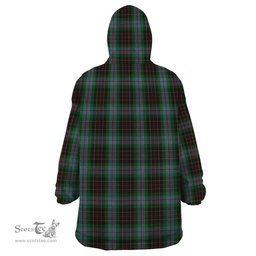 Scottish Brodie Hunting Clan Family Crest Tartan Snuggie Hoodie Plaid Wearable Blanket Hoodie