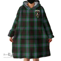 Scottish Brodie Hunting Clan Family Crest Tartan Snuggie Hoodie Plaid Wearable Blanket Hoodie