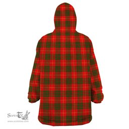 Scottish Cameron Modern Clan Family Crest Tartan Snuggie Hoodie Plaid Wearable Blanket Hoodie