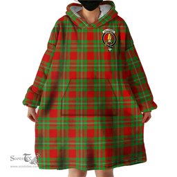 Scottish Callander Modern Clan Family Crest Tartan Snuggie Hoodie Plaid Wearable Blanket Hoodie