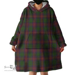 Scottish Cairns Clan Tartan Snuggie Hoodie Plaid Wearable Blanket Hoodie