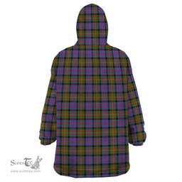 Scottish Carnegie Ancient Clan Tartan Snuggie Hoodie Plaid Wearable Blanket Hoodie