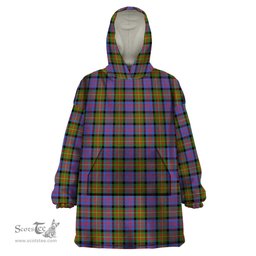 Scottish Carnegie Ancient Clan Tartan Snuggie Hoodie Plaid Wearable Blanket Hoodie