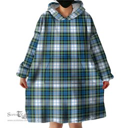 Scottish Campbell Dress Ancient Clan Tartan Snuggie Hoodie Plaid Wearable Blanket Hoodie