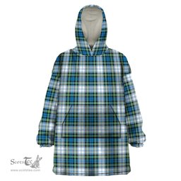 Scottish Campbell Dress Ancient Clan Tartan Snuggie Hoodie Plaid Wearable Blanket Hoodie