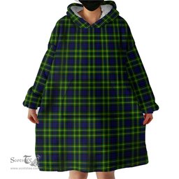 Scottish Campbell of Breadalbane Modern Clan Tartan Snuggie Hoodie Plaid Wearable Blanket Hoodie