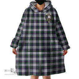 Scottish Campbell of Cawdor Dress Clan Family Crest Tartan Snuggie Hoodie Plaid Wearable Blanket Hoodie