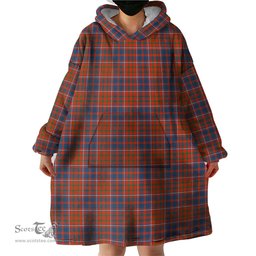 Scottish Cameron of Lochiel Ancient Clan Tartan Snuggie Hoodie Plaid Wearable Blanket Hoodie