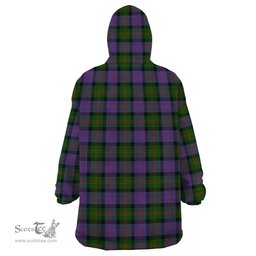 Scottish Blair Modern Clan Tartan Snuggie Hoodie Plaid Wearable Blanket Hoodie